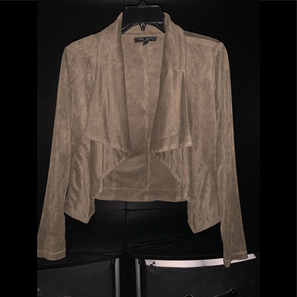 Cute suede blazer